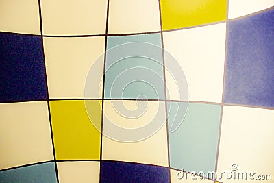 Abstract background with colorful geometrical square pattern Stock Photo