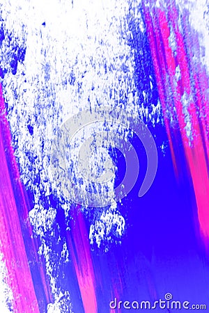 Abstract background of colorful pigment on white background. Stock Photo