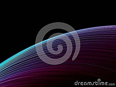 Abstract background, colorful waved lines for brochure, website, flyer design Stock Photo