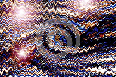 Abstract background. colorful zigzags Stock Photo