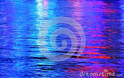 Abstract background colors rainbow colored multi-colored water Stock Photo