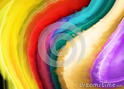 Abstract background with colour strips Stock Photo