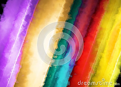 Abstract background with colour strips Stock Photo