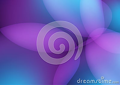 Abstract background curve wave.Gradient pastel color. Soft dream cover Vector Illustration