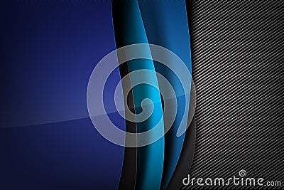 Abstract background dark with carbon fiber texture vector illustration eps10 024 Vector Illustration