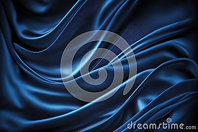 Abstract background in dark color, luxury silk fabric Stock Photo