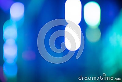 Abstract background with defocused bokeh colorful lights Stock Photo