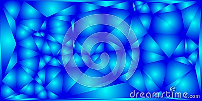 Abstract polygon colorful background design vector Vector Illustration
