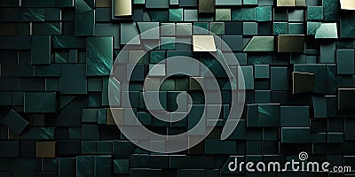 Abstract background, different pieces of mosaic pattern texture Stock Photo