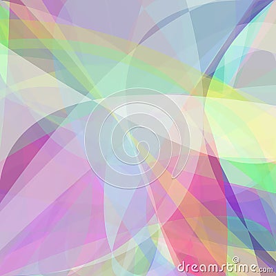 Abstract background from dynamic curves Vector Illustration