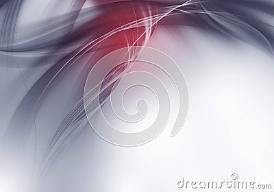 Abstract background - dynamic waves with space Stock Photo