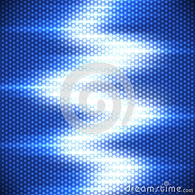 Abstract background with electric discharge Vector Illustration