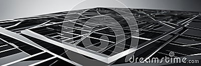 Abstract background on the Finance theme - Grid of intersecting lines symbolizing stability and analytics Stock Photo