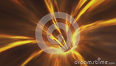 Abstract Fire Wormhole Stock Photo
