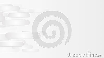 Abstract background in flat style with animation of rounded rectangles, circles and lines on colorful backdrop. Animation of Stock Photo