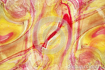 Abstract background - flowing colors Stock Photo
