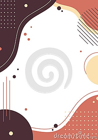Abstract background of fluid and dynamic shapes. Wallpaper gradient with liquid shape, curve, wave. Stock Photo