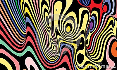 Abstract background in the form of zebra patterns Vector Illustration