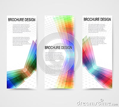 Abstract background with geometric elements. Vector illustration for your business presentation eps10 Vector Illustration