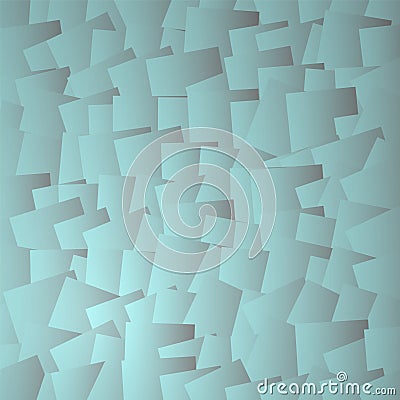 Abstract background from geometrical objects Vector Illustration