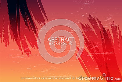 abstract background grunge composition gradient color design Vector Illustration