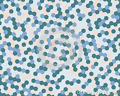 Abstract background hexagon. Vector illustration. Vector Illustration