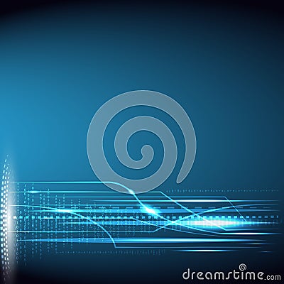 Abstract background hi-tech connection Vector Illustration