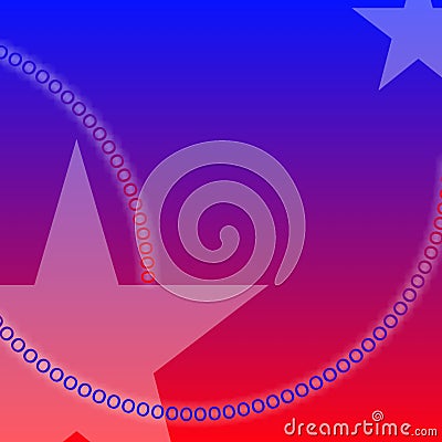 Abstract background illustration blue and red colors 4 Cartoon Illustration