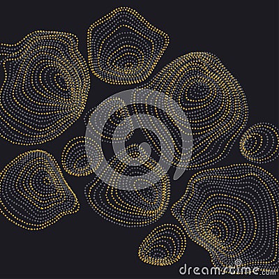 Abstract Background inspired by nature stone shapes. Vector Illustration