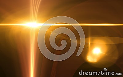 Abstract background lighting flare special effect Stock Photo