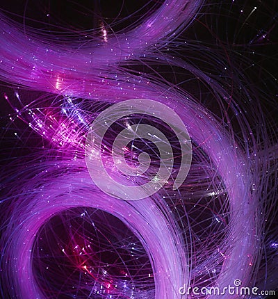 Abstract background. Luminous swirling. Elegant glowing. Sparking particle. Glint lines. Stock Photo