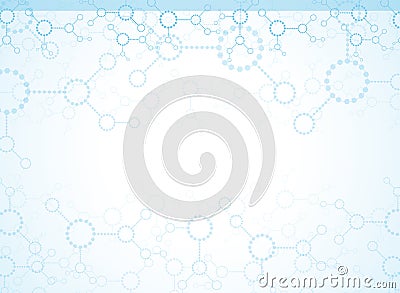 Abstract background medical substance Vector Illustration