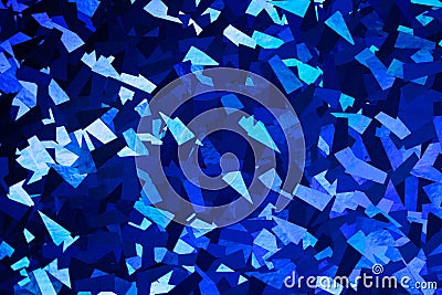 Abstract background. Modern and stylish abstract design. Top view. Geometric pattern. Blue texture with sparkle lines. Design Stock Photo