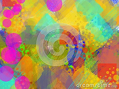 Abstract background multi-colored Stock Photo