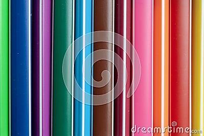 Abstract background of multi-colored stripes Stock Photo