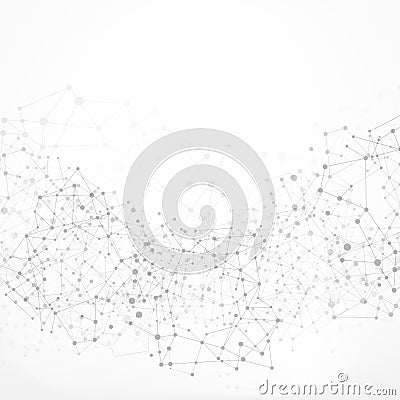 011 Abstract background network connect concept vector eps10 Vector Illustration