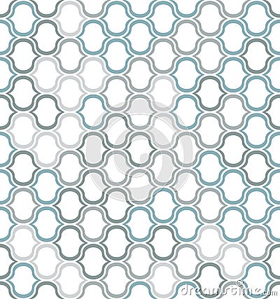 Abstract background with original lattice of geometric forms. Vector Illustration