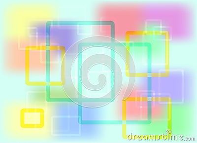 Abstract background with overlapping Stock Photo