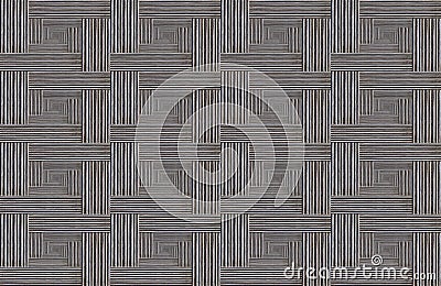 Abstract background gray pattern intertwined volume effect Stock Photo