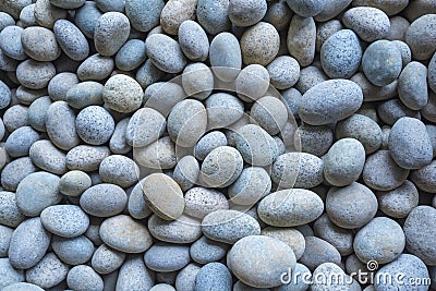 Abstract background from pebbles pattern on the beach. Natural a Stock Photo