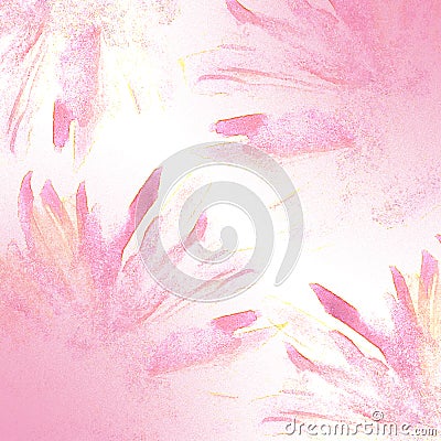 Abstract background. Pink Chrysanthemums. Pink Spring Flowers. Gentle light background Stock Photo