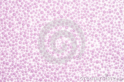 Abstract background from pink styrofoam ball texture Stock Photo