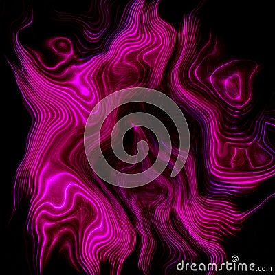 Abstract background with a pink wavy pattern Stock Photo