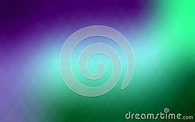 Abstract background with a purple-green gradient, a light spot in the middle and a barely noticeable cross-to-cross Vector Illustration