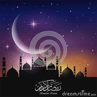 Abstract background for ramadan kareem Vector Illustration