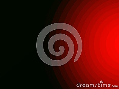 Abstract background concentric radiate light Stock Photo