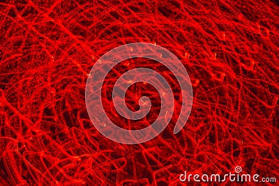 Abstract background: red light movement Stock Photo