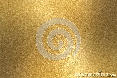 Abstract background, reflection gold foil texture Stock Photo