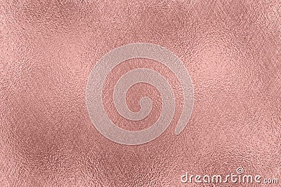 Abstract background. Rose Gold foil texture. Stock Photo