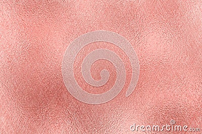 Abstract background. Rose Gold foil texture. Stock Photo